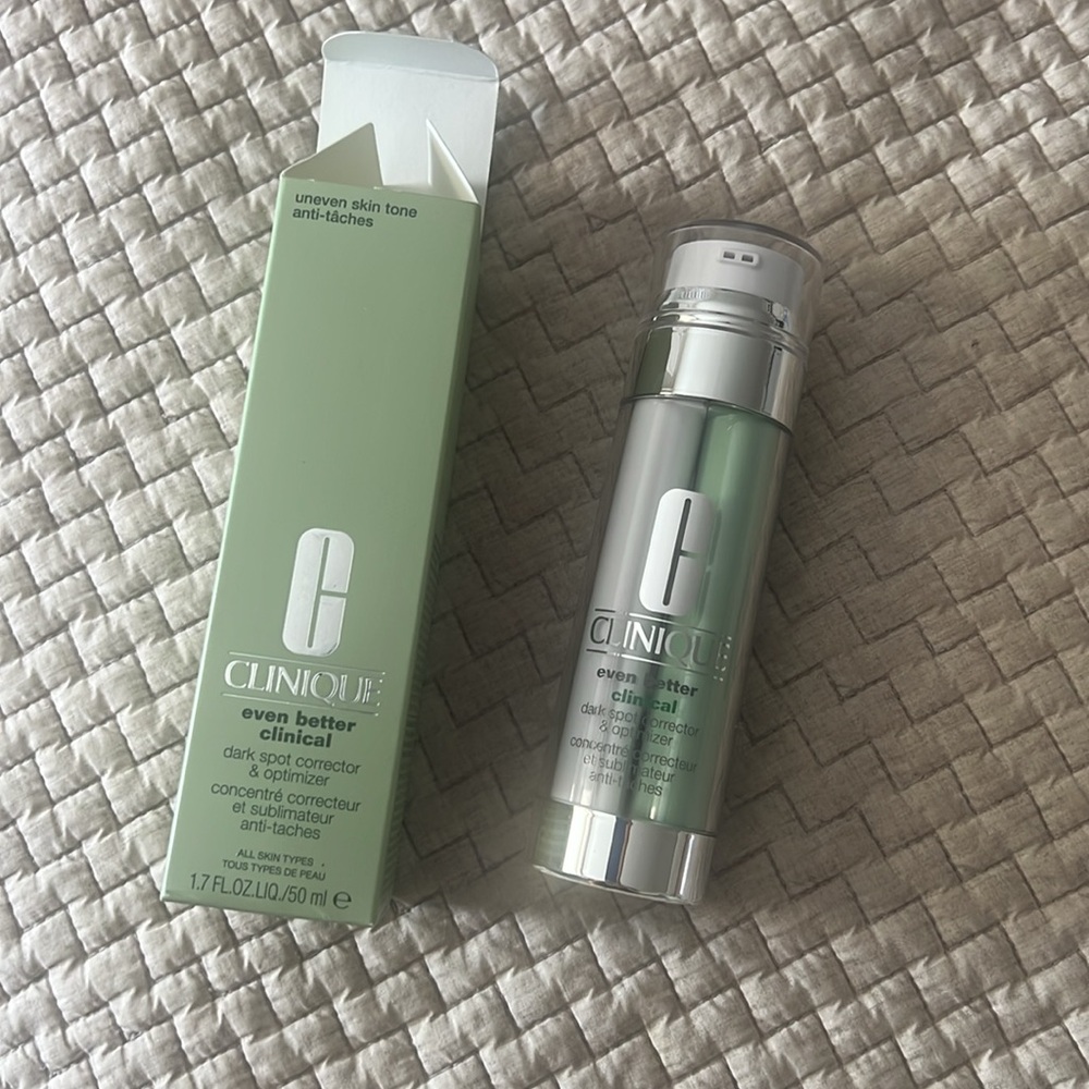 Clinique Even Better clinical dark spot corrector & optimizer. New in box!
